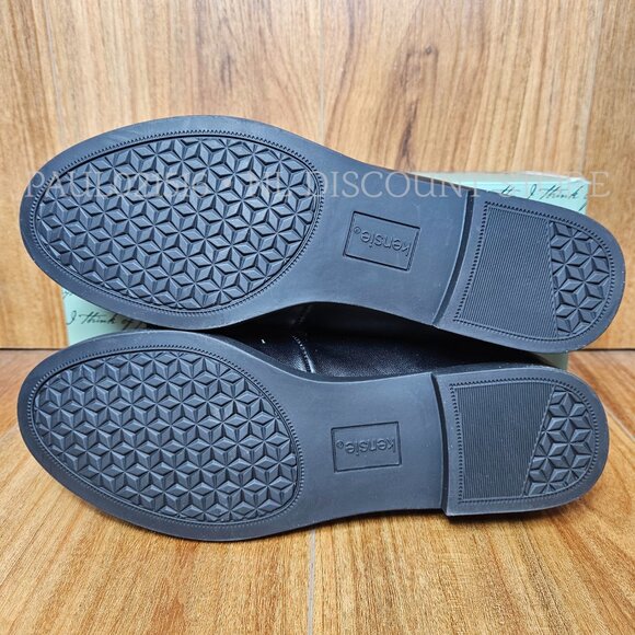 KENSIE Women's Gitty Loafer Slip-on Shoes, Black - Picture 4 of 4